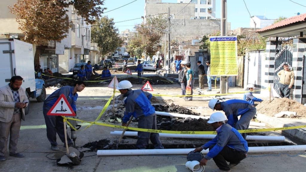 نصب انشعاب فاضلاب خانگی به شهری